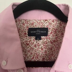 Men's Rue Saint-Patrick Pink Shirt